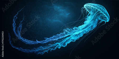 jellyfish in the water