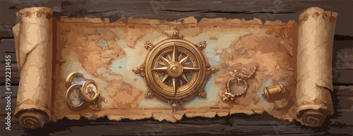 Examen digital en tableta con libros y gafas, símbolo de educación y conocimiento.