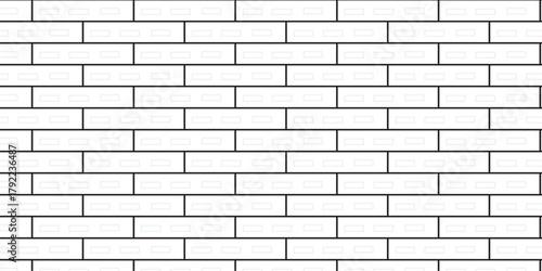 Seamless mosaic stone concrete wall surface tiles. White brick wall texture and solid bricks seamless pattern background.