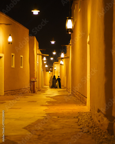 Diriyah Old Town in Riyadh. Saudi Arabia
