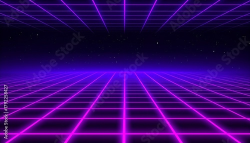 80s Dance Floor Background and Loop 