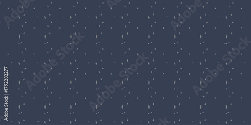 A dark blue background with a repeating pattern of small white shapes scattered across the surface area
