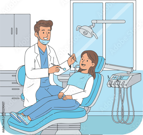 doctor and patient in hospital