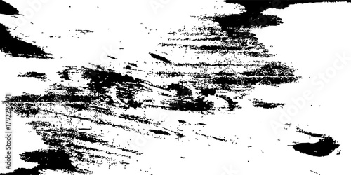 Dirt dust isolated on white background and texture top view. Grunge Background textured effect. Vector illustration.