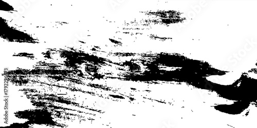 Dirt dust isolated on white background and texture top view. Grunge Background textured effect. Vector illustration.