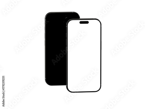 Clean smartphone mockup wit...