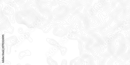 Abstract background with a wave grid map and topography map and seamless pattern with lines White wave paper curved reliefs abstract background, Abstract topographic contours map background.	
