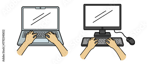 パソコンのイラスト