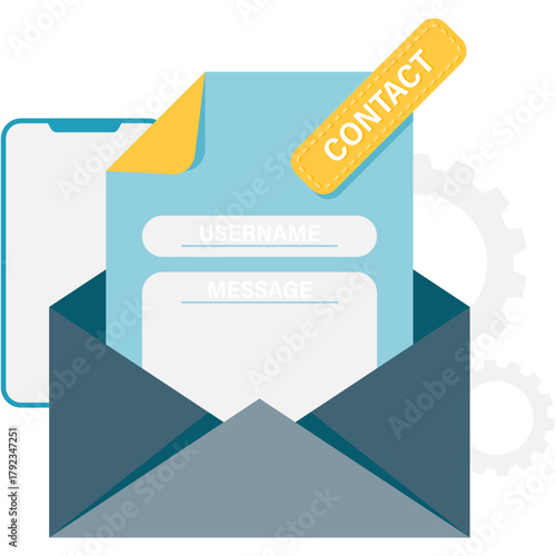 Contact Form on Website