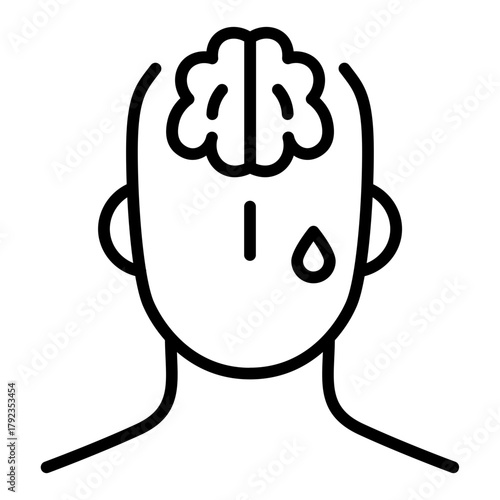 Emotional Intelligence icon vector image. Can be used for Psychology.