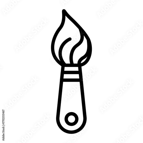 Brush icon vector image. Can be used for Laundry.