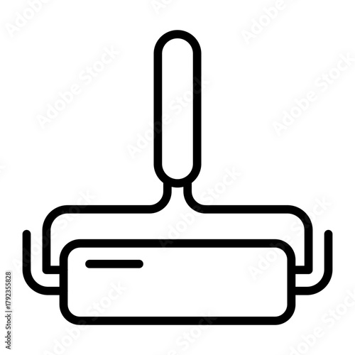 Lint Roller icon vector image. Can be used for Laundry.