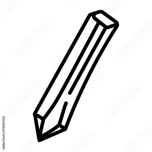 3d Pen icon vector image. Can be used for Printing.