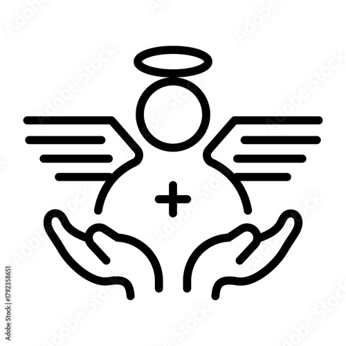 Help icon vector image. Can be used for Homeless.