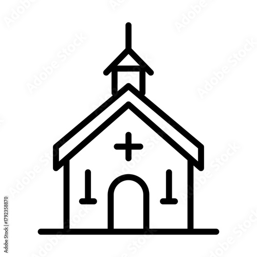 Orphanage icon vector image. Can be used for Homeless.