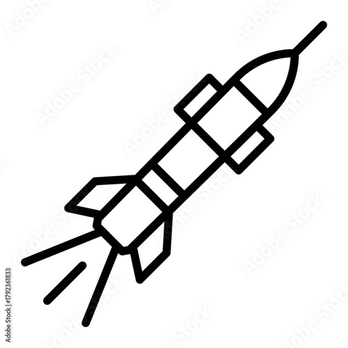 Antitank icon vector image. Can be used for Shooting.