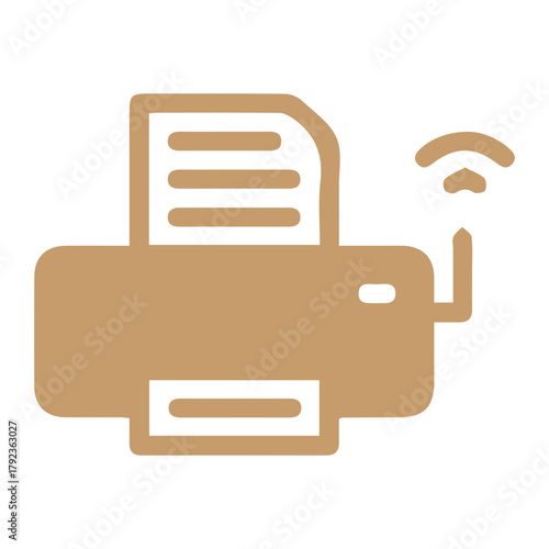 Wireless Printer Icon