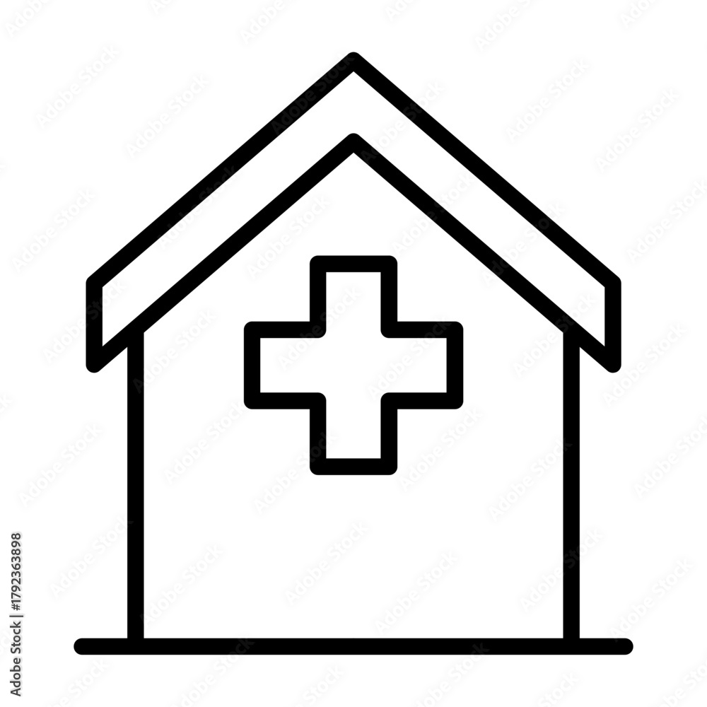 Fototapeta premium Veterinary Union icon vector image. Can be used for Veterinary.