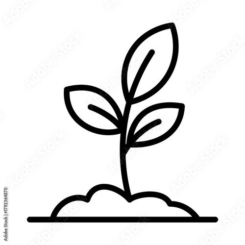 Habitat Restoration icon vector image. Can be used for Global Warming.