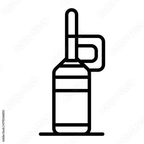 Explosive Ordnance Disposal icon vector image. Can be used for Public Services.