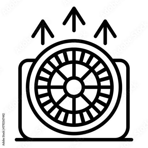 Compulsive Gambling icon vector image. Can be used for Addiction.