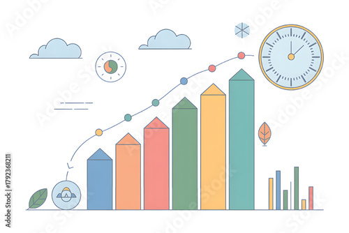 Planning future background success time growth with temporal projections machine portal
