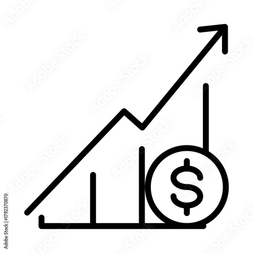Ad Revenue icon vector image. Can be used for Video Blog.