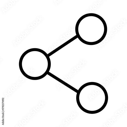 Social Share icon vector image. Can be used for Video Blog.