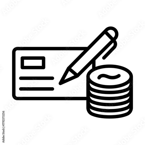 Payday Loan icon vector image. Can be used for Credit And Loan.