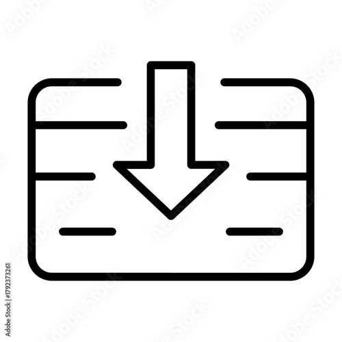 Overdraft icon vector image. Can be used for Credit And Loan.