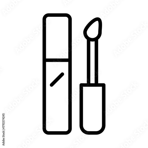 Concealer icon vector image. Can be used for Cosmetology.
