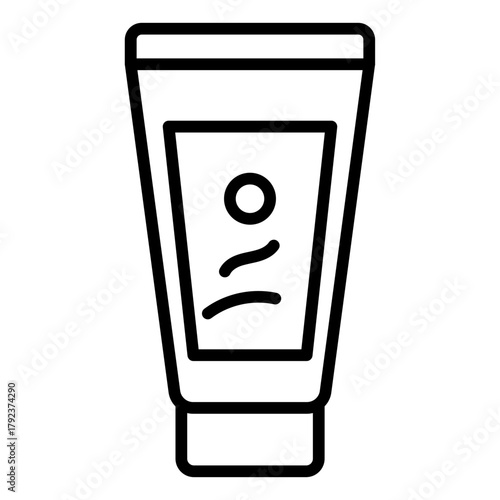 Day Cream icon vector image. Can be used for Cosmetology.