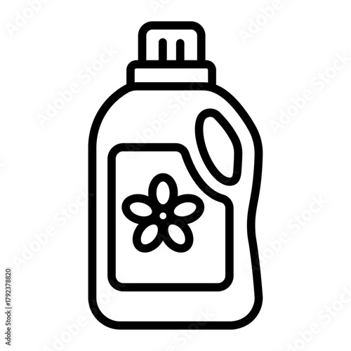 Fabric Conditioner icon vector image. Can be used for Laundry.