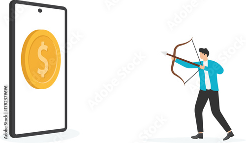 Effort to reach online business target, digital marketing strategy to increase more customers,
