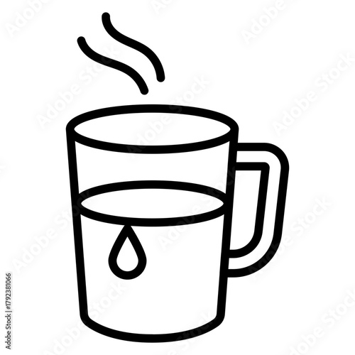 Phlegm Cup icon vector image. Can be used for Tuberculosis.