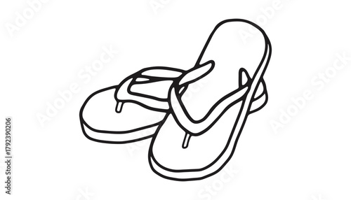 Find comfortable flip flops for summer beach vacation footwear