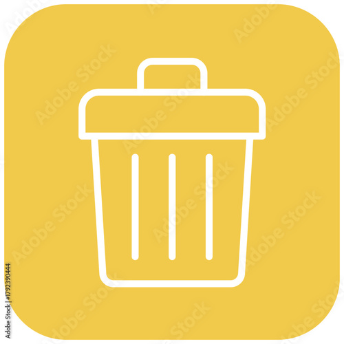 Vector Design Trash Icon Style