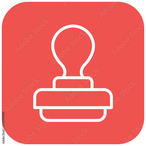 Vector Design Stamp Icon Style