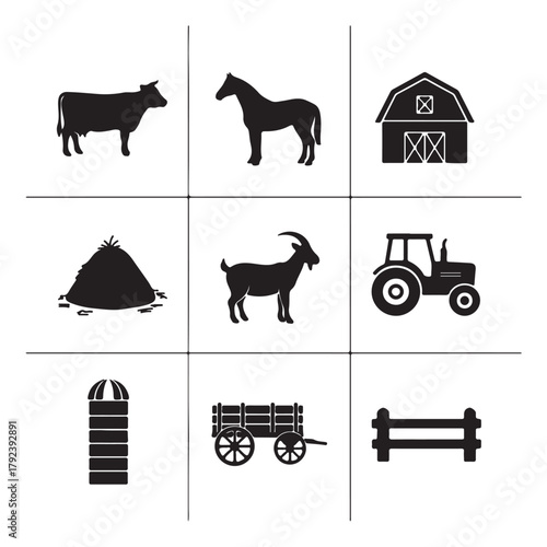 farm animals collection