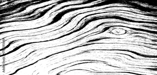 Abstract Wood Texture Vector Background: Distressed Overlay Grunge Illustration for Rustic and Vintage Design Projects.