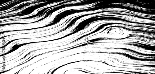 Abstract Wood Texture Vector Background: Distressed Overlay Grunge Illustration for Rustic and Vintage Design Projects.