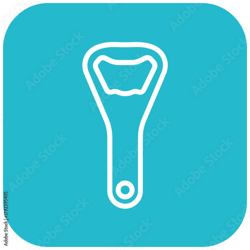 Vector Design Bottle Opener Icon Style