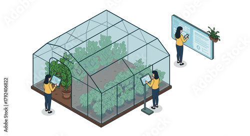 Smart greenhouse technology with digital management in agriculture