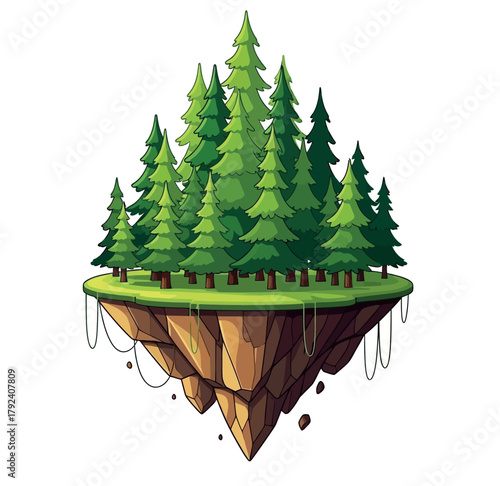 christmas tree on a white background