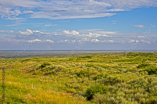 Tableau sur toile The Texas Panhandle outdoors in July