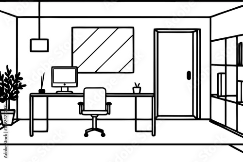 Modern Office Workspace Interior Design