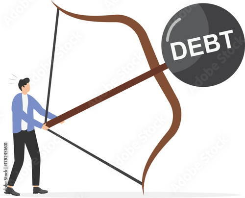 illustration of handling obligation to repay business debt

