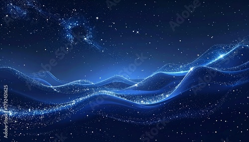 abstract background with stars