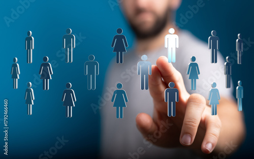 Concept of recruitment, net...