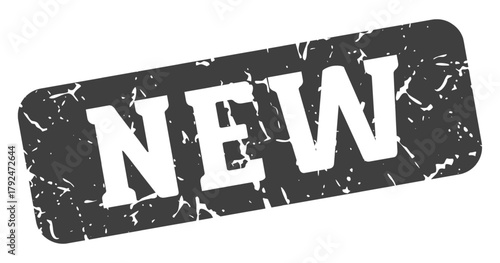 new rectangular sign. new stamp